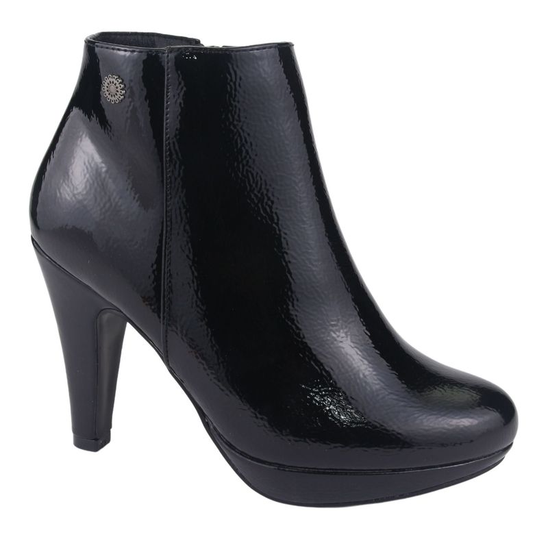 CHALADA - Botin Mujer Negro Casual Chalada Plataform22