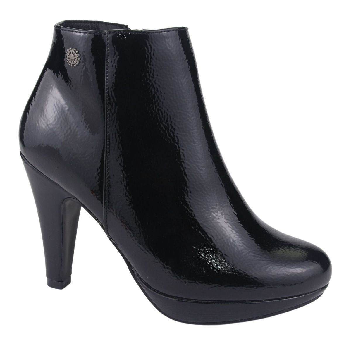 CHALADA - Botin Mujer Negro Casual Chalada Plataform22