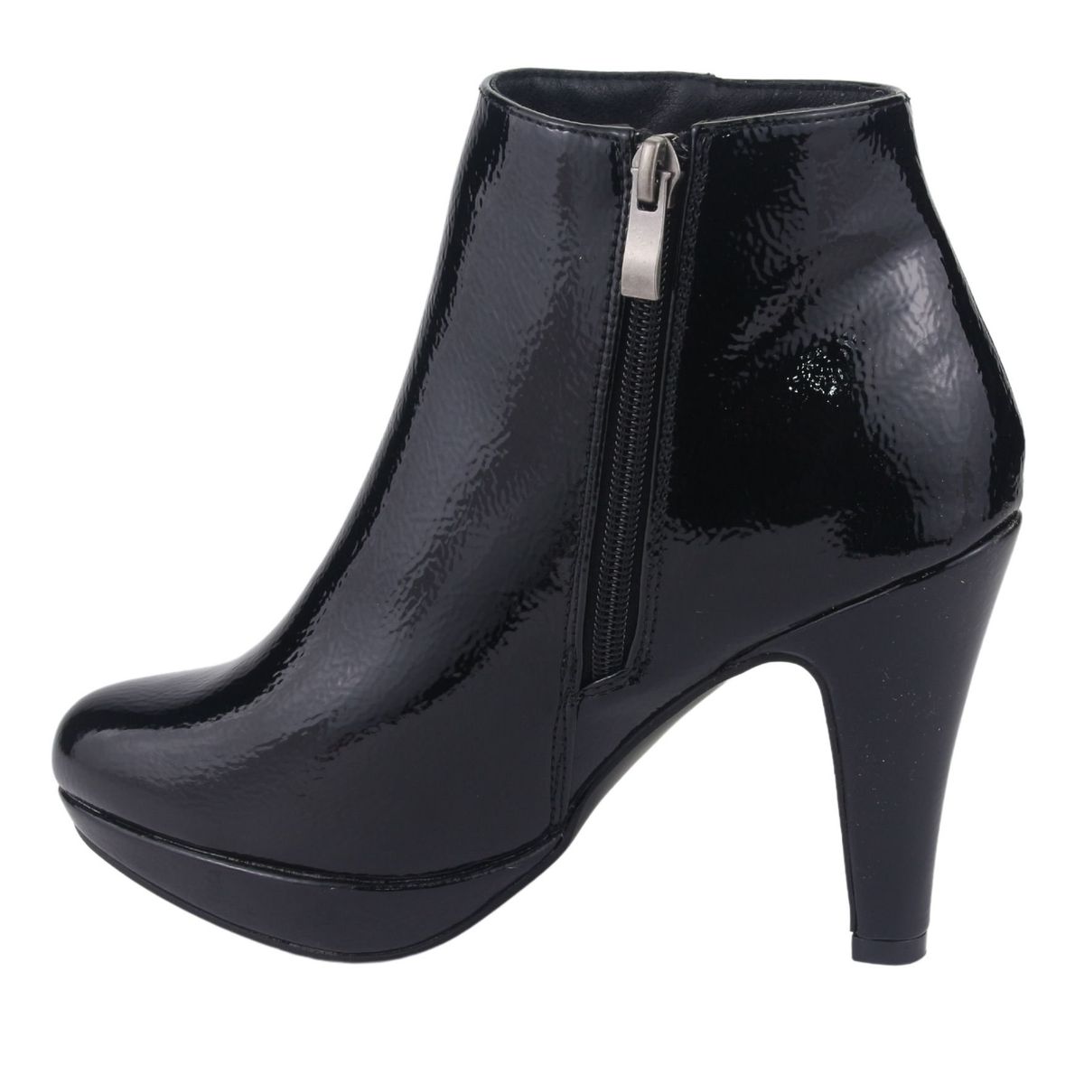 CHALADA - Botin Mujer Negro Casual Chalada Plataform22