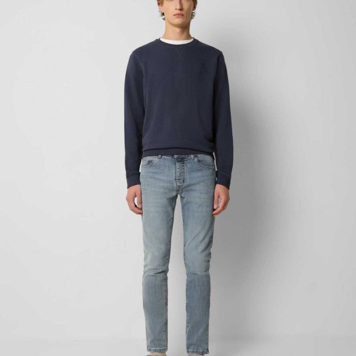 SCALPERS - Jeans Básicos Slim Fit Medium Blue