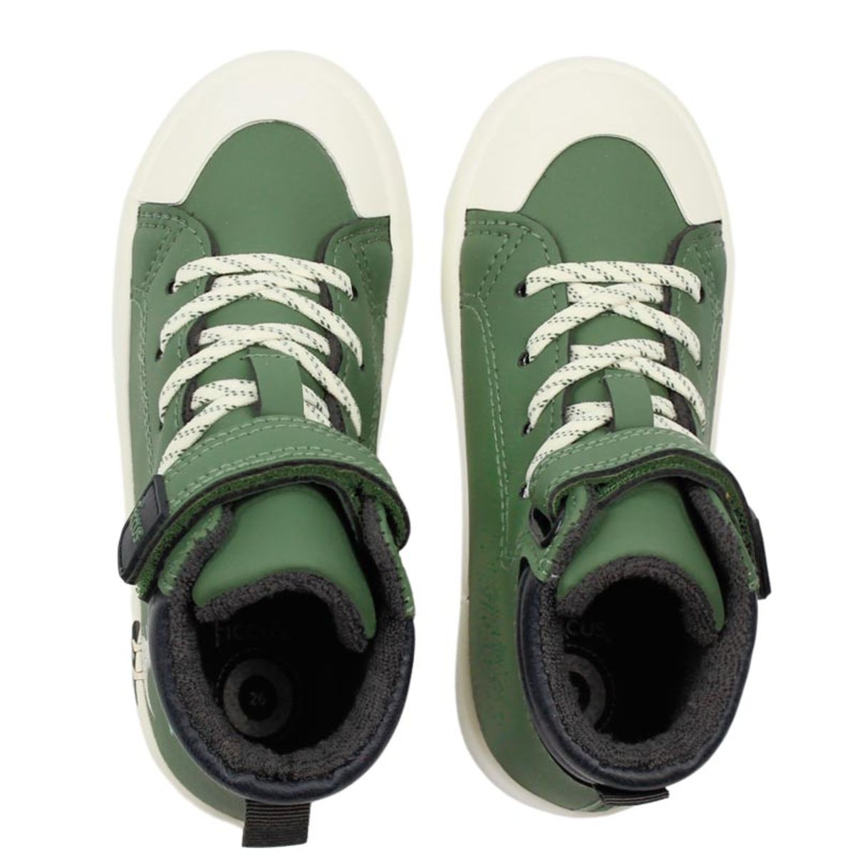 FICCUS - Zapatilla urbana caña velcro elastico a caminar niño 873