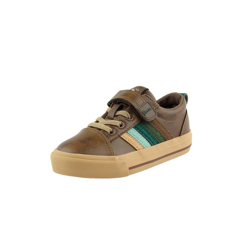 FICCUS - Zapatilla urbana velcro elastico a caminar niño 878