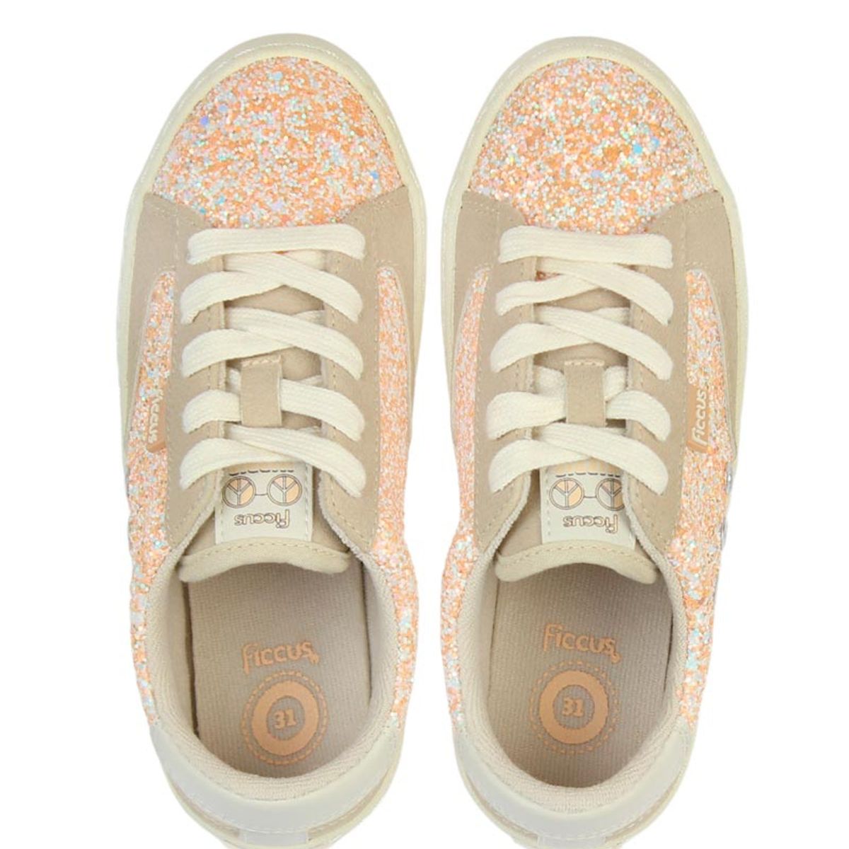 FICCUS - Zapatilla urbana cordón a correr niña 905