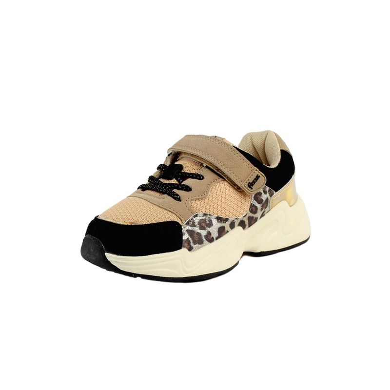 FICCUS - Zapatilla sport velcro elastico a correr niña 911