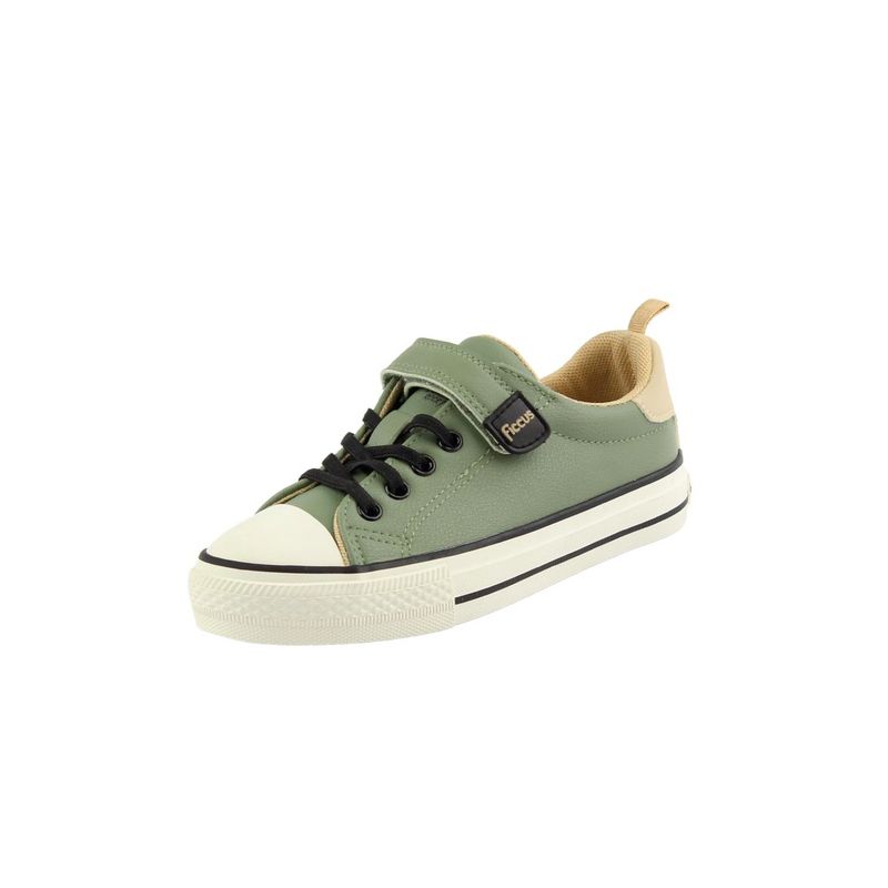 FICCUS - Zapatilla urbana velcro elastico a correr niño 927