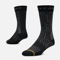 LIPPI - Calcetin Unisex Vulcano Bike Socks Print Negro