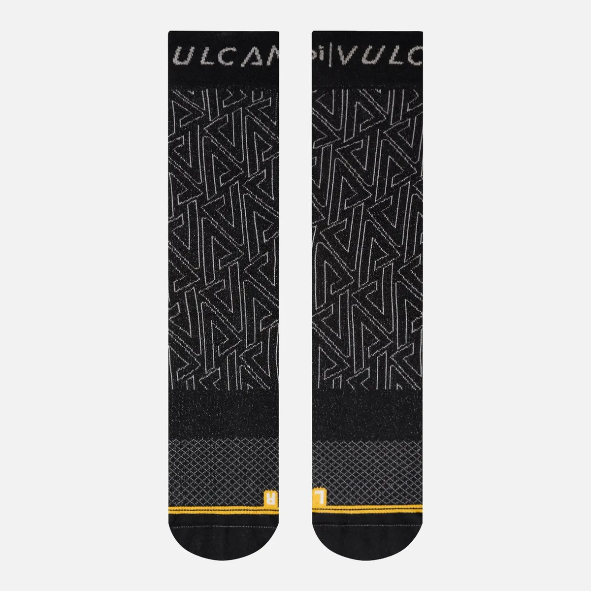 LIPPI - Calcetin Unisex Vulcano Bike Socks Print Negro Lippi