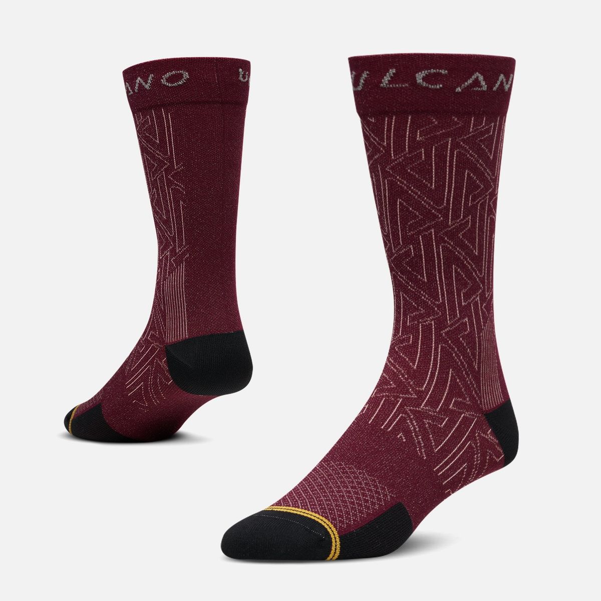 LIPPI - Calcetin Unisex Vulcano Bike Socks Burdeo Lippi