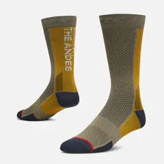 LIPPI - Calcetin Unisex Vulcano Bike Socks Amarillo Ocre