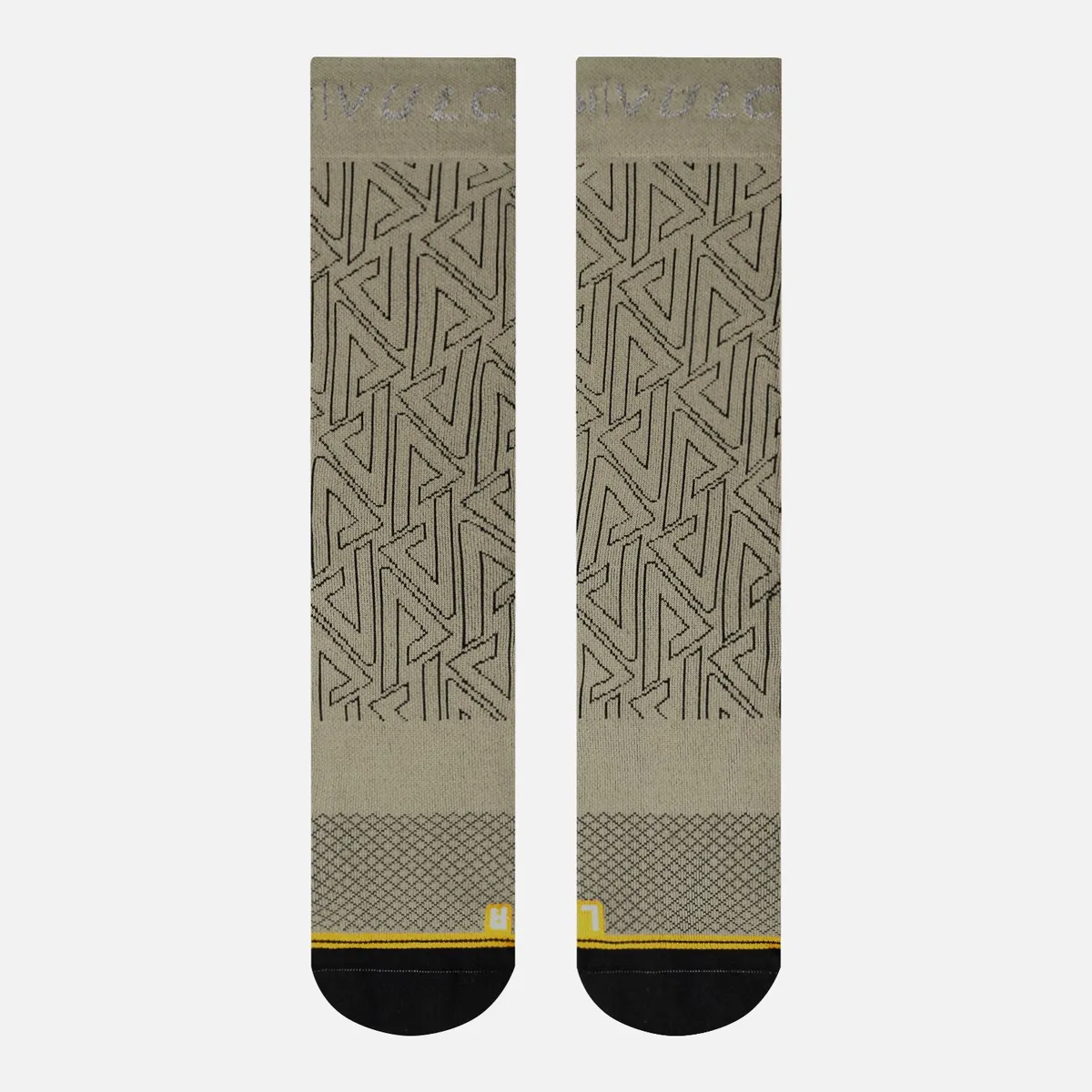 LIPPI - Calcetin Unisex Vulcano Bike Socks Caqui Lippi