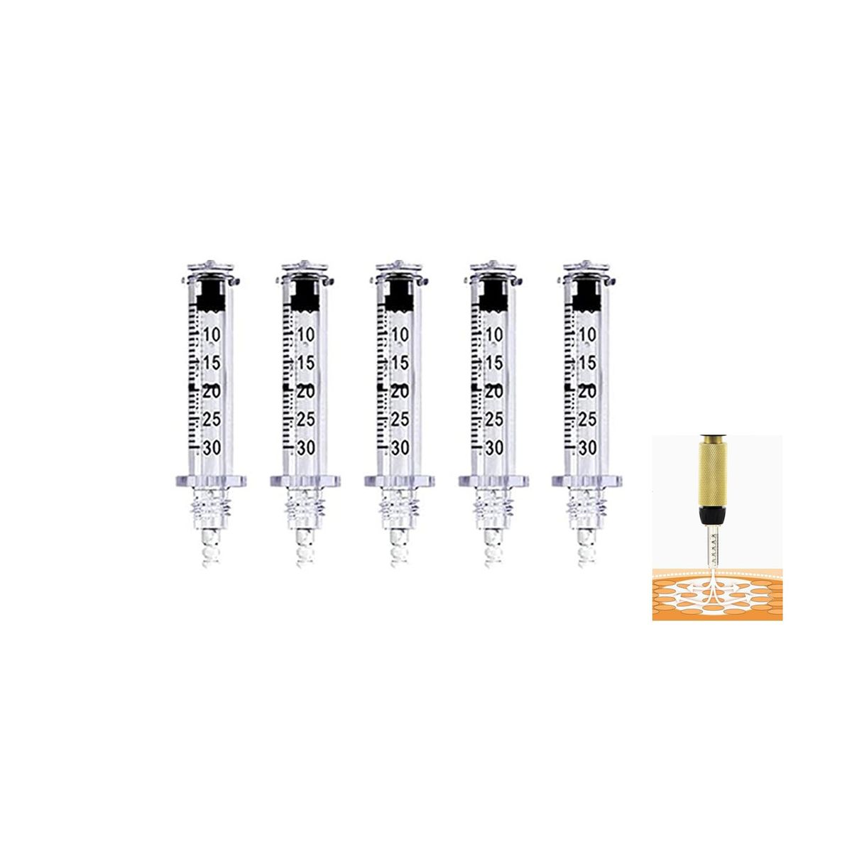 GENERICO - Jeringuillas 0,3ml para Hyaluron Pen Pack 5