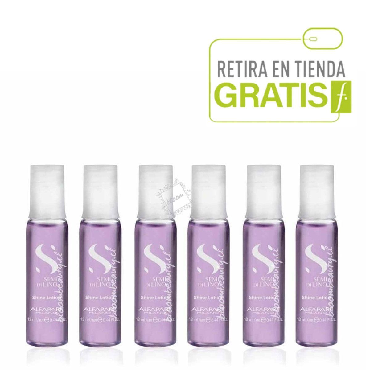 ALFAPARF MILANO - ALFAPARF Pack 6 Ampollas Capilares Shine lotion Semi di lino