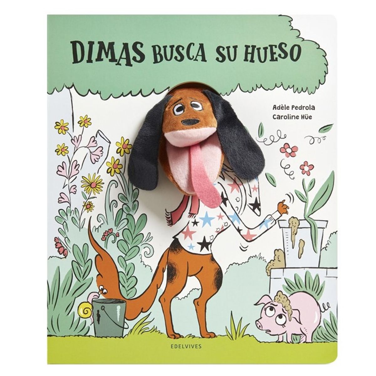 EDELVIVES - Marioneta - Dimas Busca Su Hueso