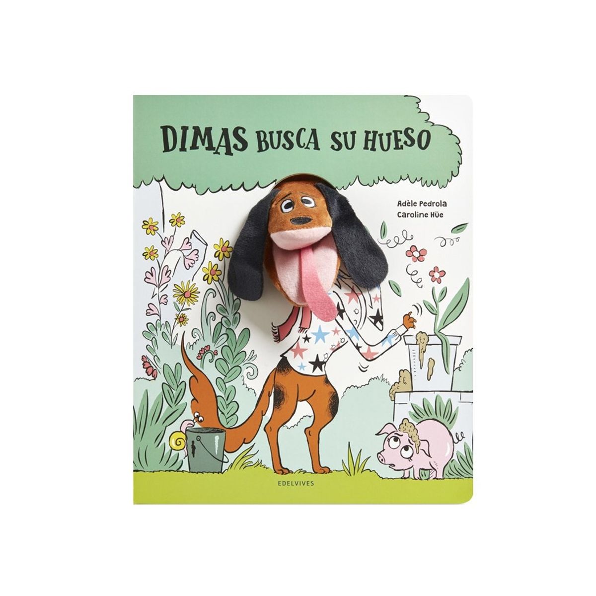 EDELVIVES - Marioneta - Dimas Busca Su Hueso
