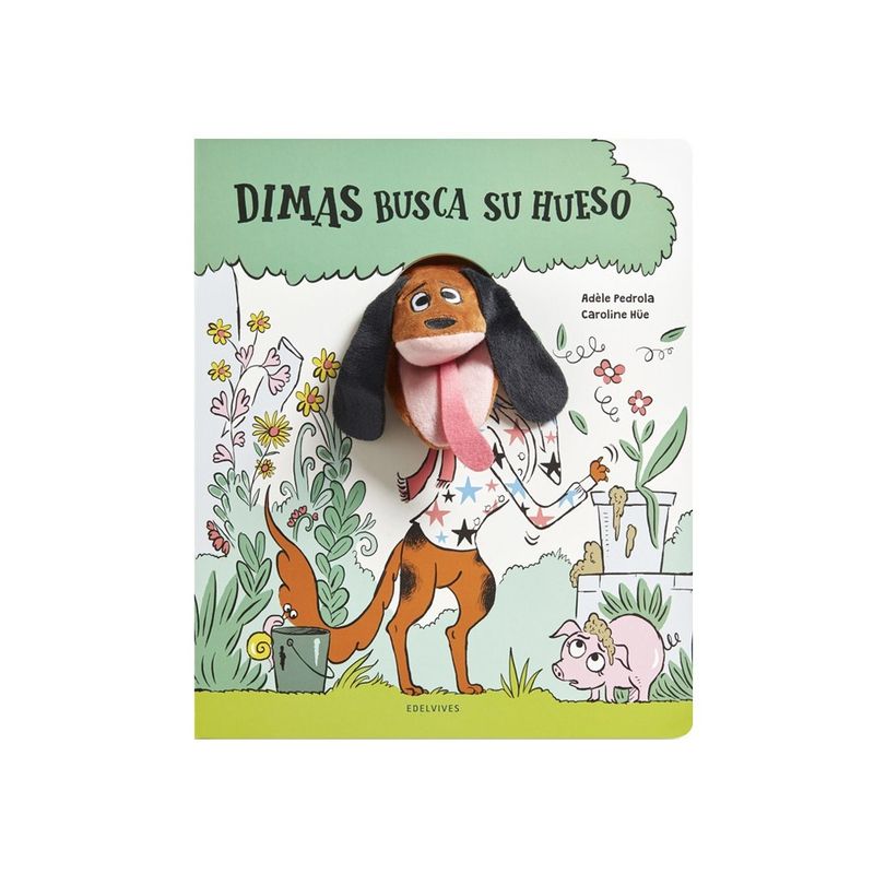 EDELVIVES - Libro Marioneta - Dimas Busca Su Hueso