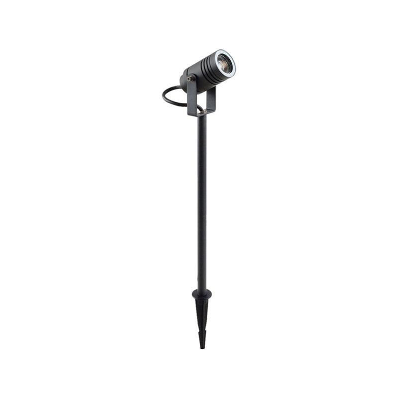 LED STUDIO - ESTACA LED STUDIO ALTA IP65 (SIN AMPOLLETA GU10) GRIS