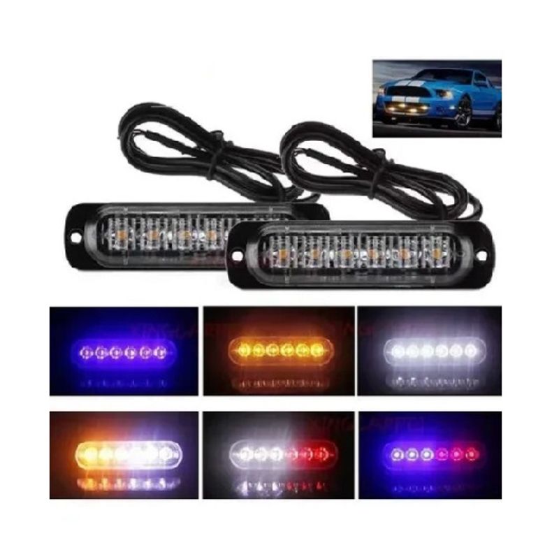 LISM - X2 Foco Neblinero Led Estroboscopico 12-24v / 223235