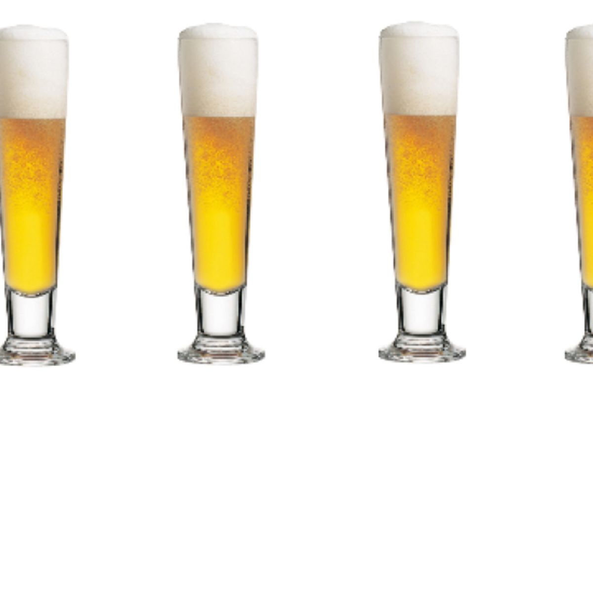 PASABAHCE - Set de 6 Copas Cervecera Garza Cin Cin Tall 405 Cc