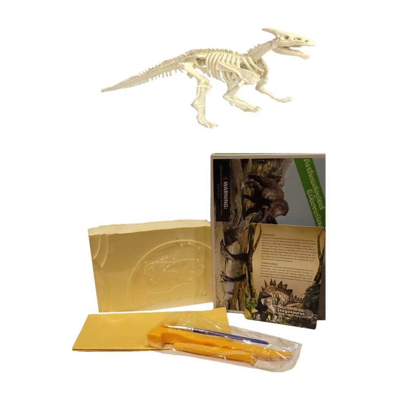 GENERICO - Kit Excavación Fósil Dinosaurio Arqueologico / 262252 k1-1