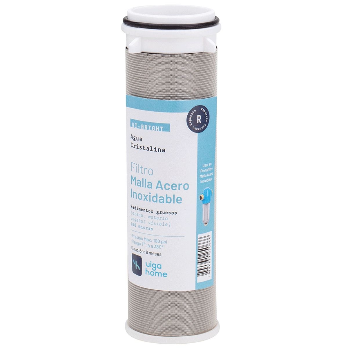 VIGAHOME - Filtro para Sedimentos Malla Acero Inoxidable Vigahome