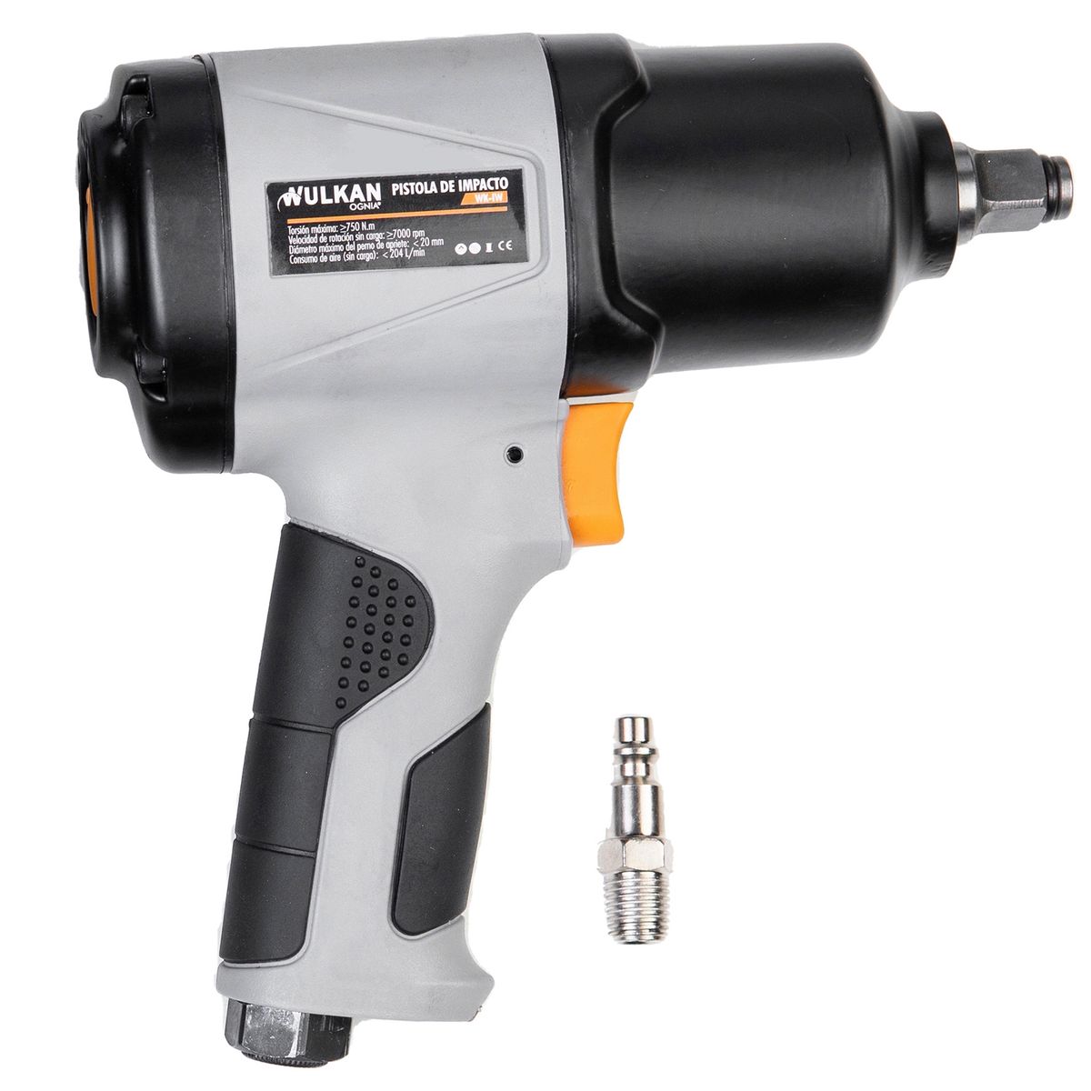WULKAN OGNIA - Llave Impacto Uso Mecánica y Neumáticos Wulkan WK-IW