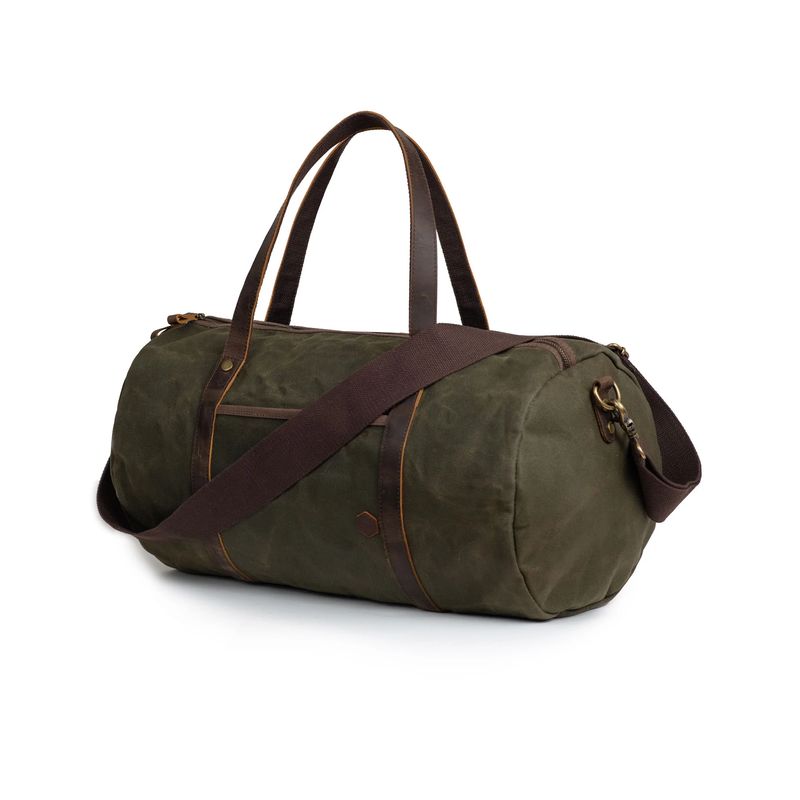 GNOMO - Bolso Waxed Canvas Nodarin Duffle 40L Gnomo