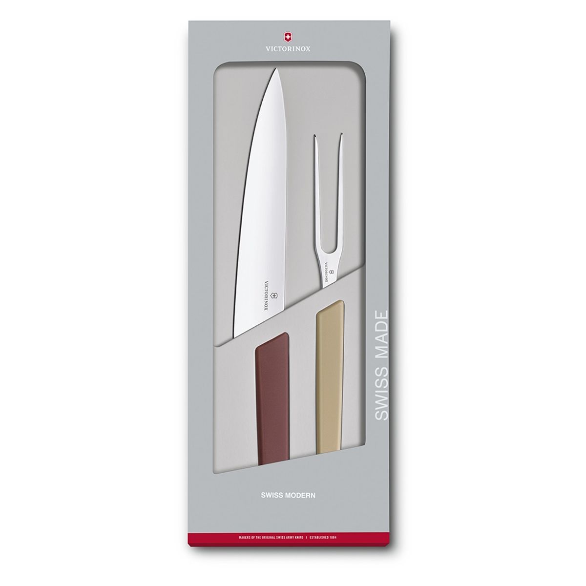VICTORINOX - Juego para trinchar Swiss Modern, 2 piezas