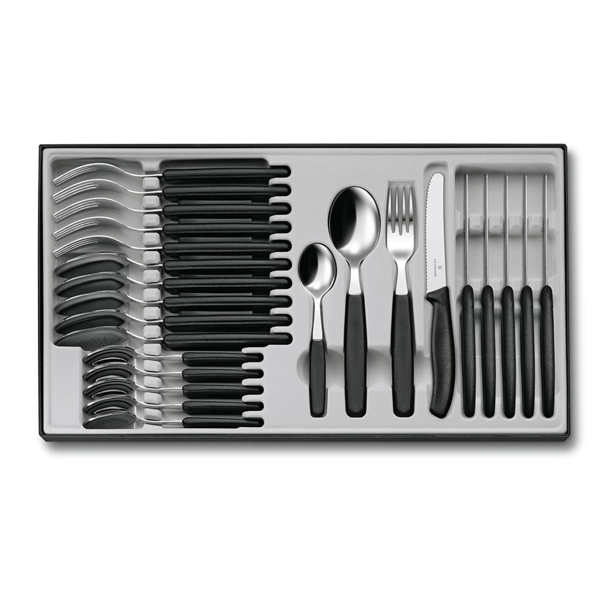 VICTORINOX - Set de mesa Swiss Classic, 24 piezas Victorinox