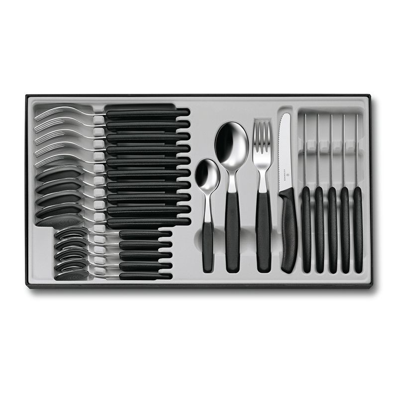 VICTORINOX - Set de mesa Swiss Classic, 24 piezas Victorinox