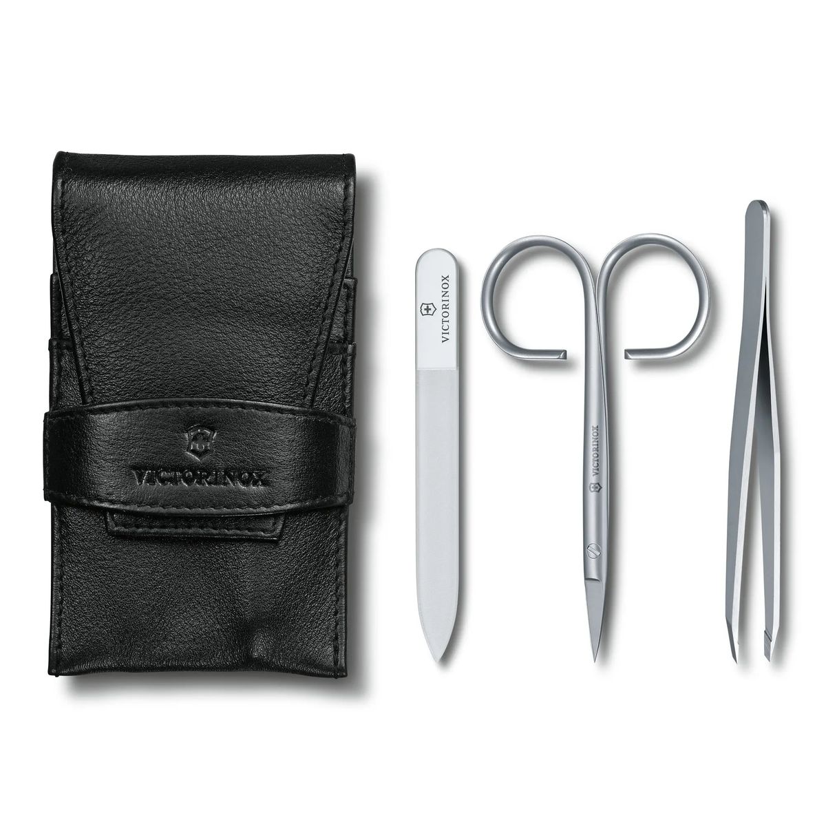 VICTORINOX - Set de manicura estuche de cuero