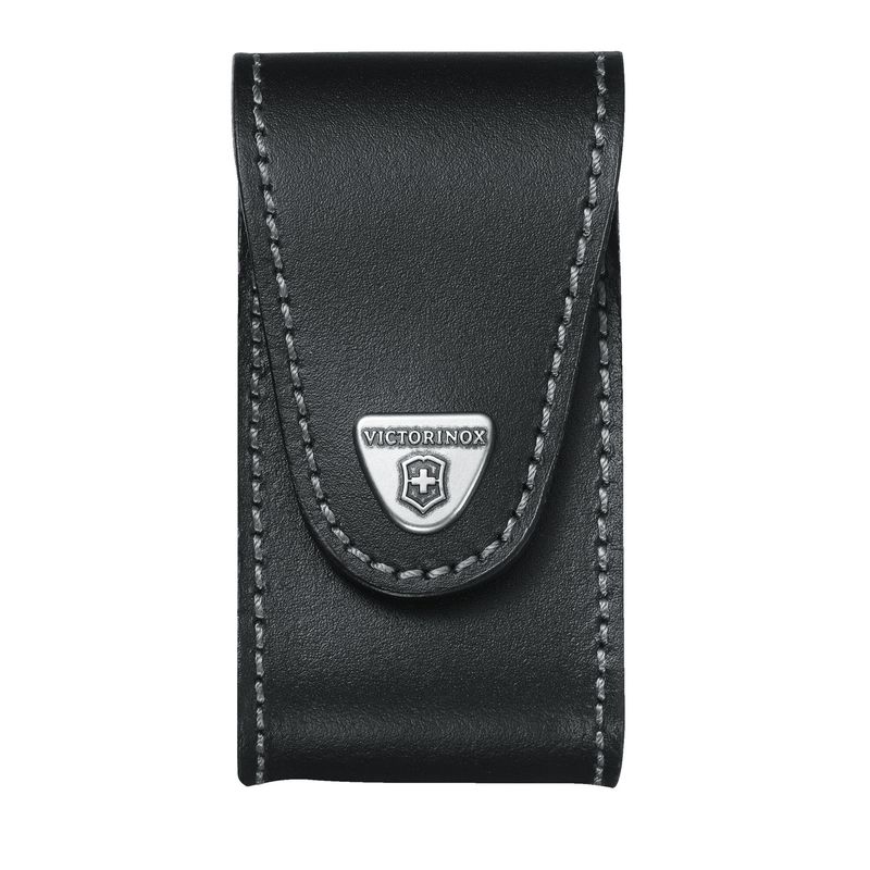 VICTORINOX - Estuche de cuero para cinturón, Navaja Swiss Champ XLT