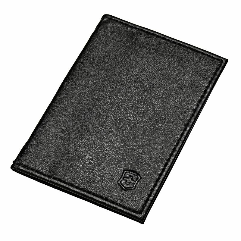 VICTORINOX - Estuche de cuero para SwissCard
