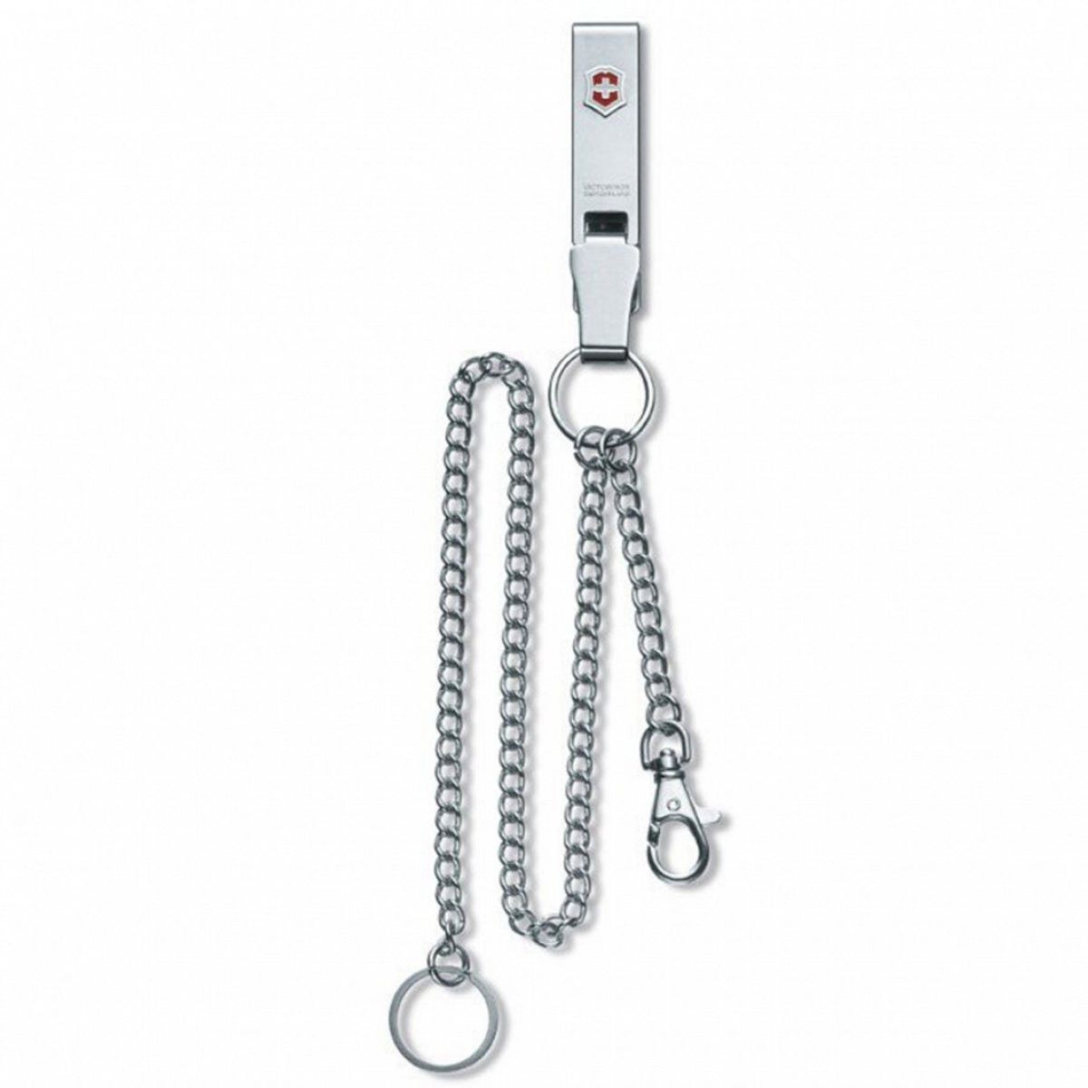 VICTORINOX - Llavero Mosqueton doble cadena
