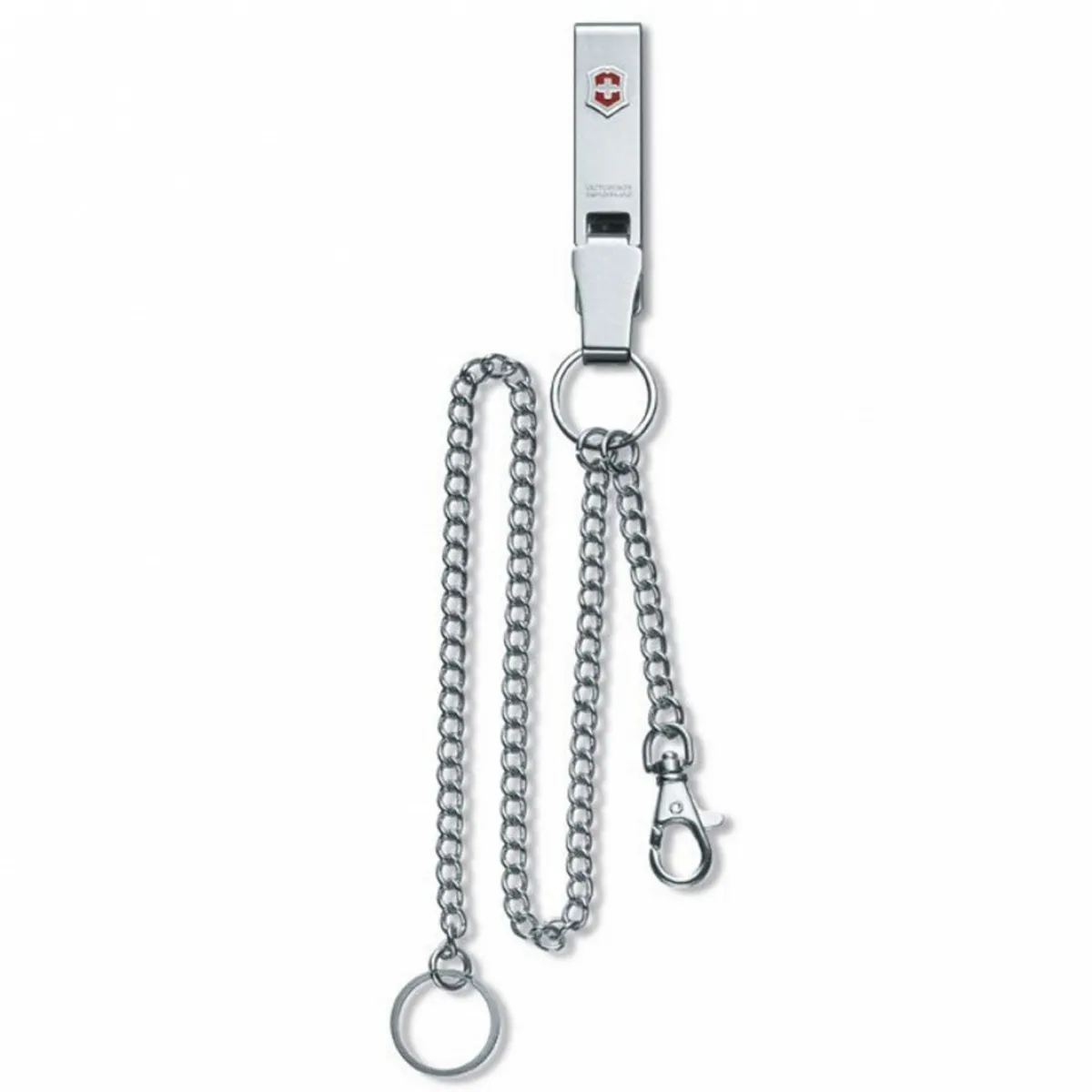 VICTORINOX - Llavero Mosqueton doble cadena