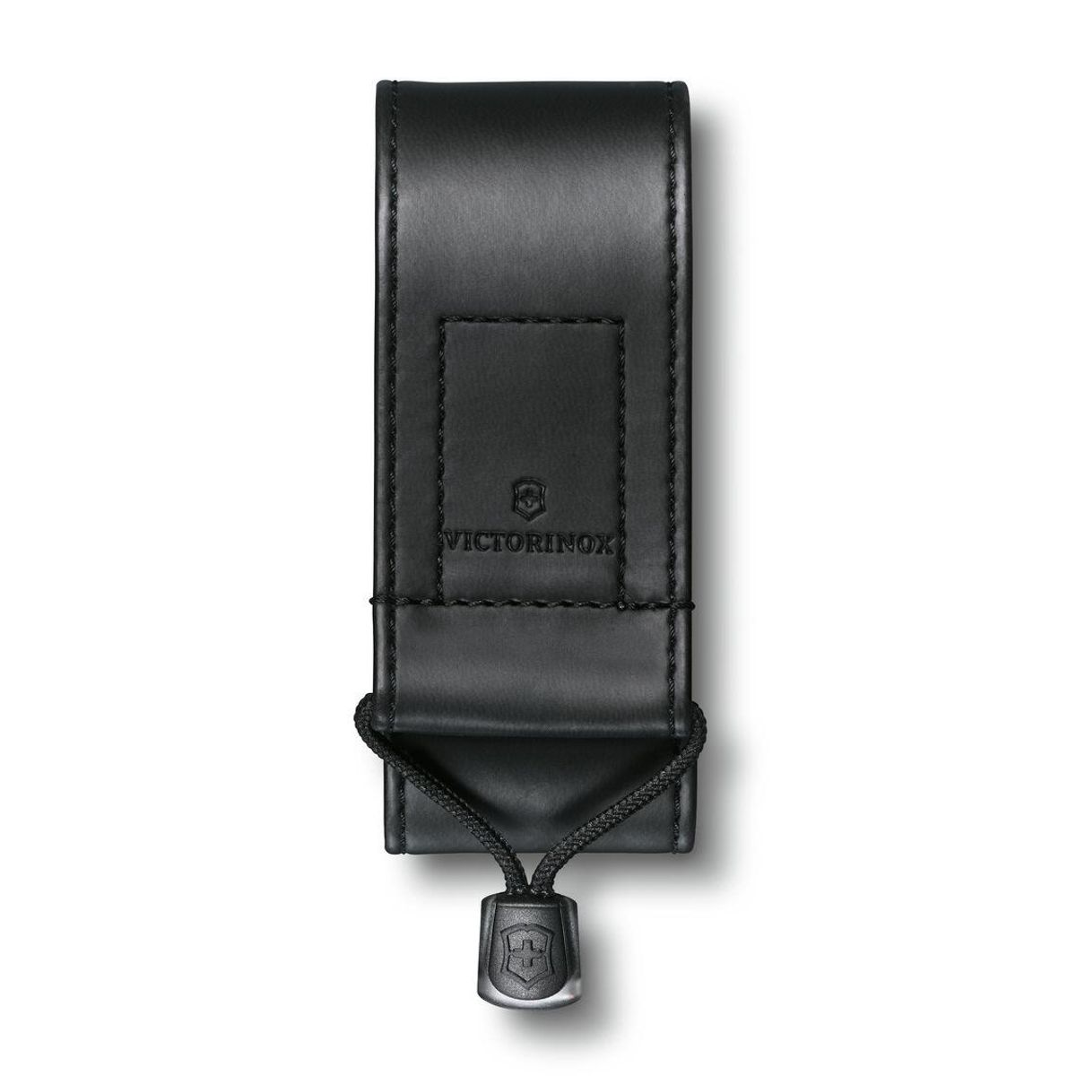 VICTORINOX - Estuche de cuero café para cinturón, 91 mm.