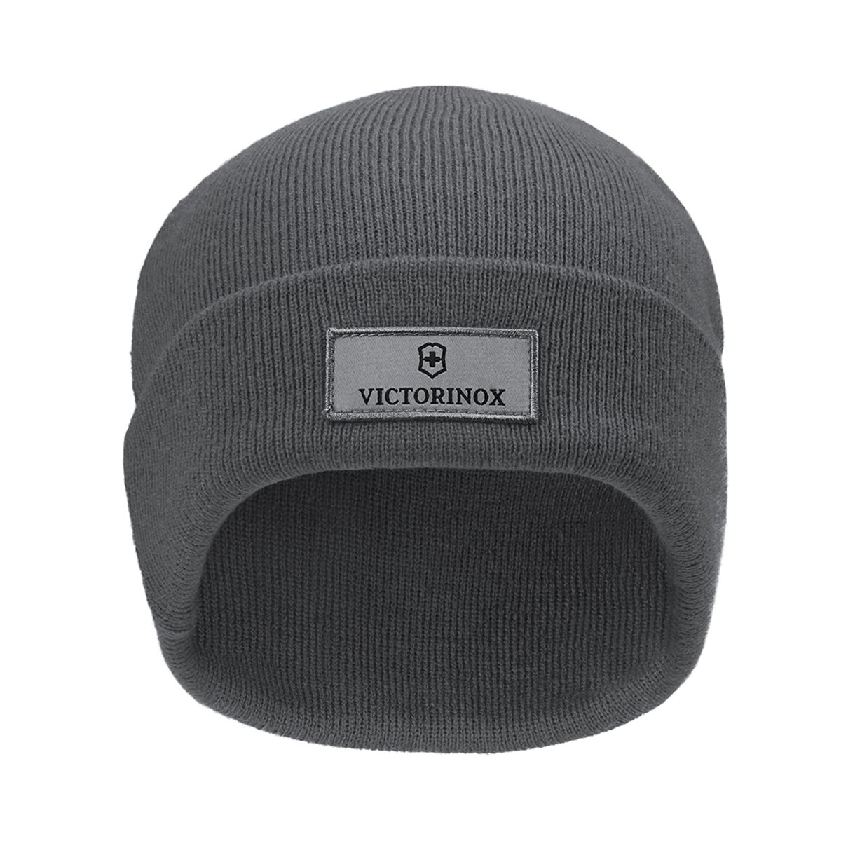 VICTORINOX - Gorro de Lana Gris Victorinox