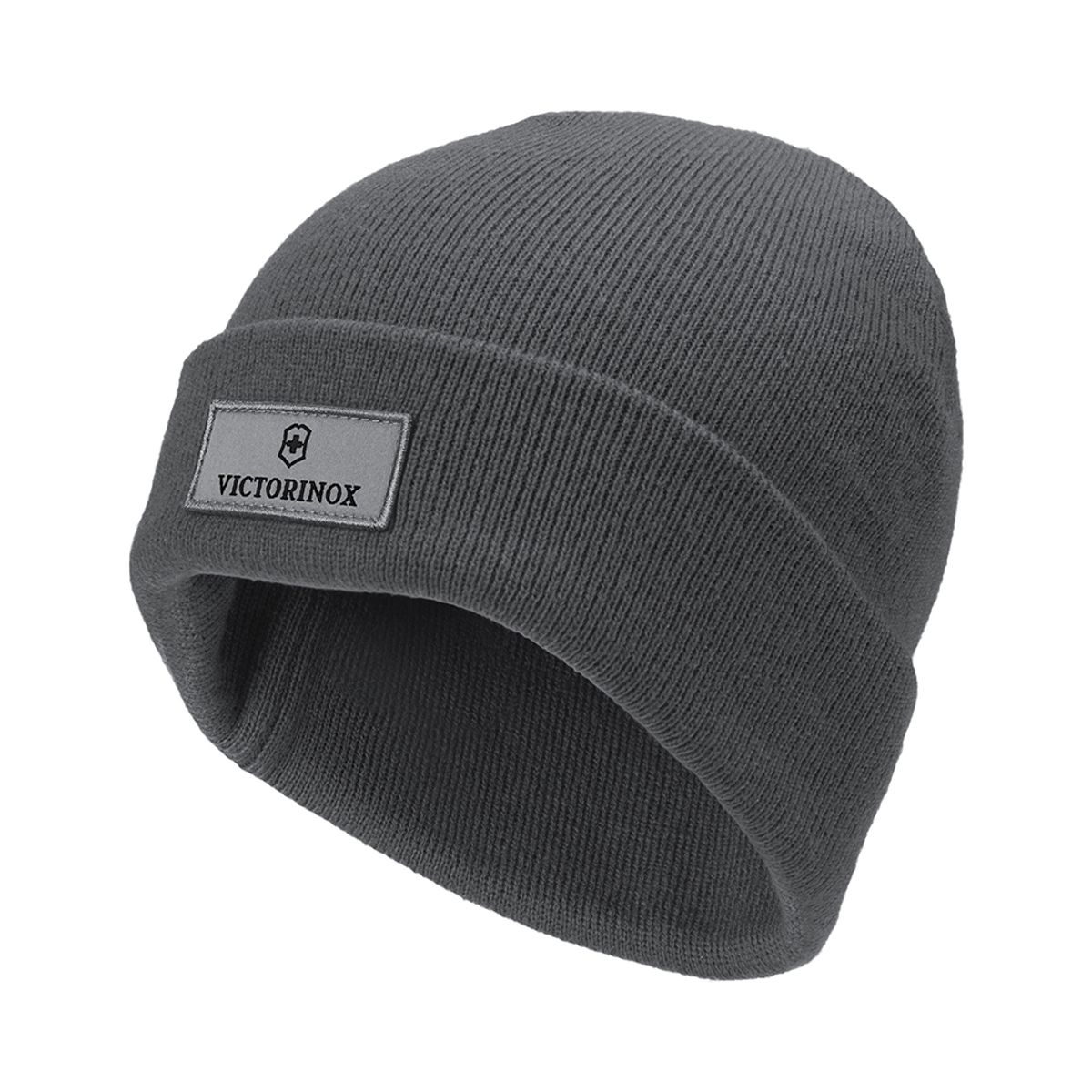 VICTORINOX - Gorro de Lana Gris Victorinox