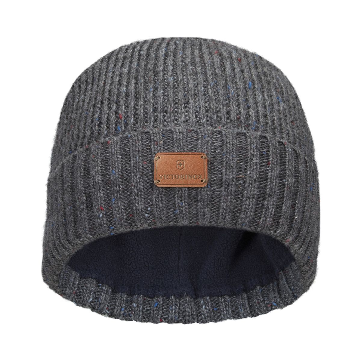 VICTORINOX - Gorro de Lana Gris Deluxe Victorinox