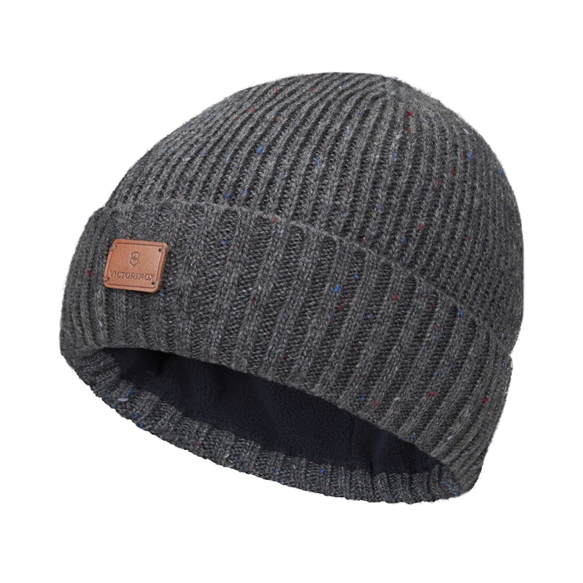 VICTORINOX - Gorro de Lana Gris Deluxe Victorinox