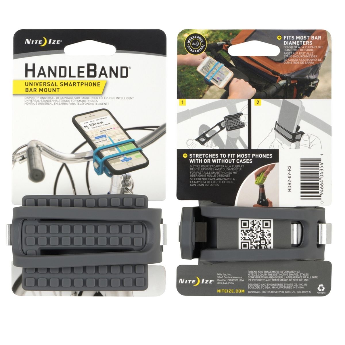 NITE IZE - Banda HandleBand® Celular Bar Mount Nite Ize