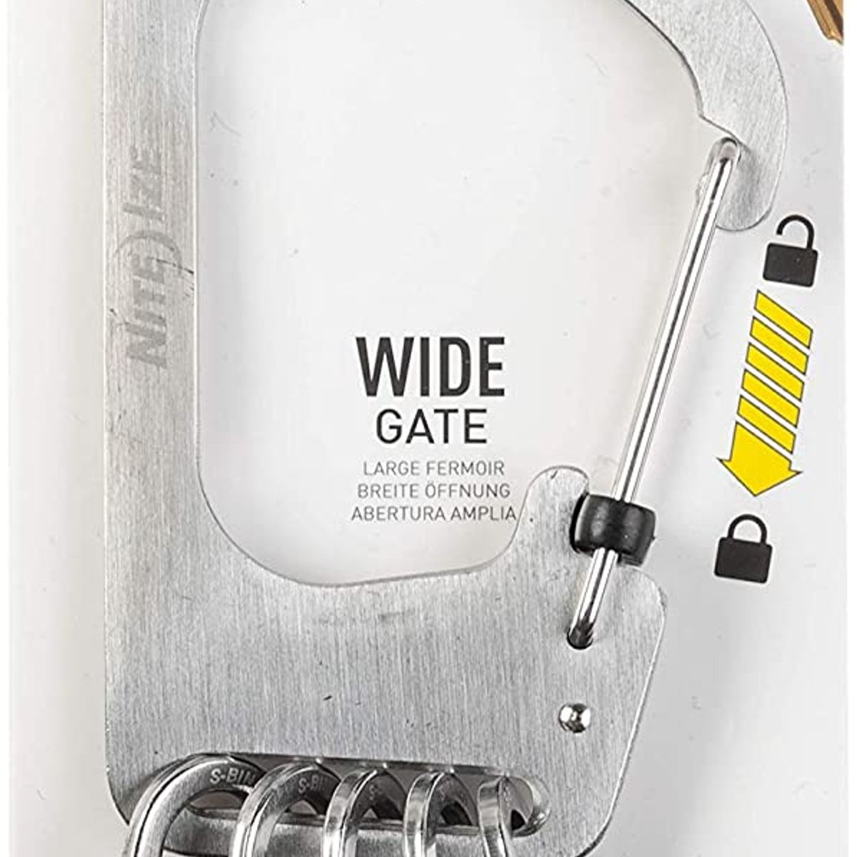 NITE IZE - Llavero Mosquetón Microlock 4 Nite ize