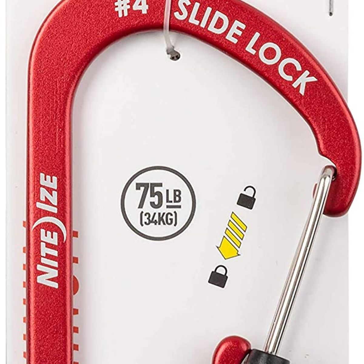 NITE IZE - Mosquetón SLIDELOCK límite 34 kg Nite ize