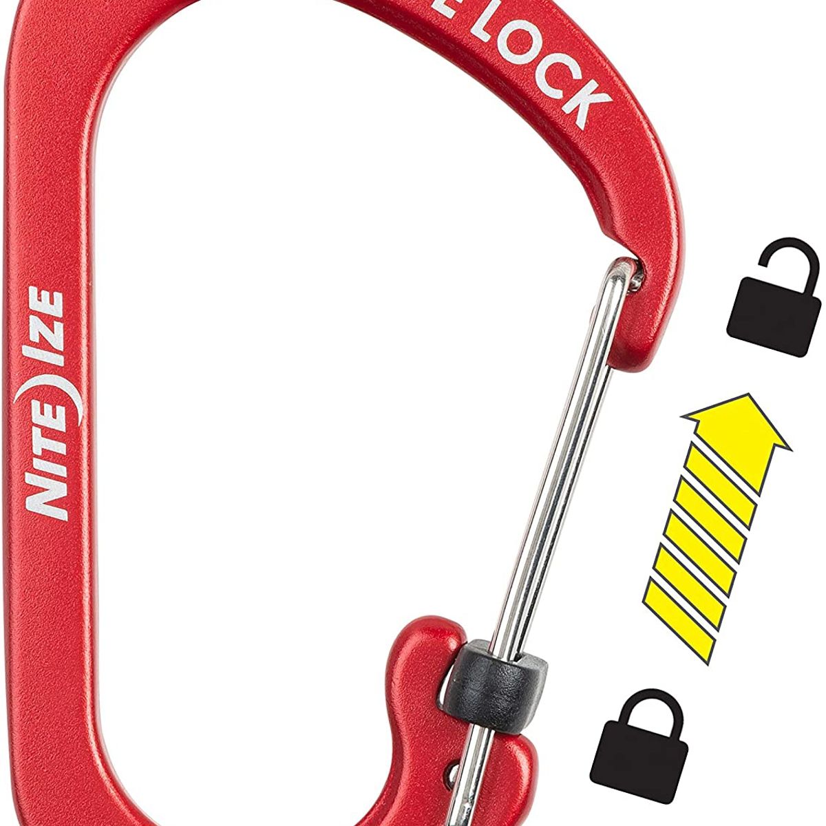 NITE IZE - Mosquetón SLIDELOCK límite 34 kg Nite ize