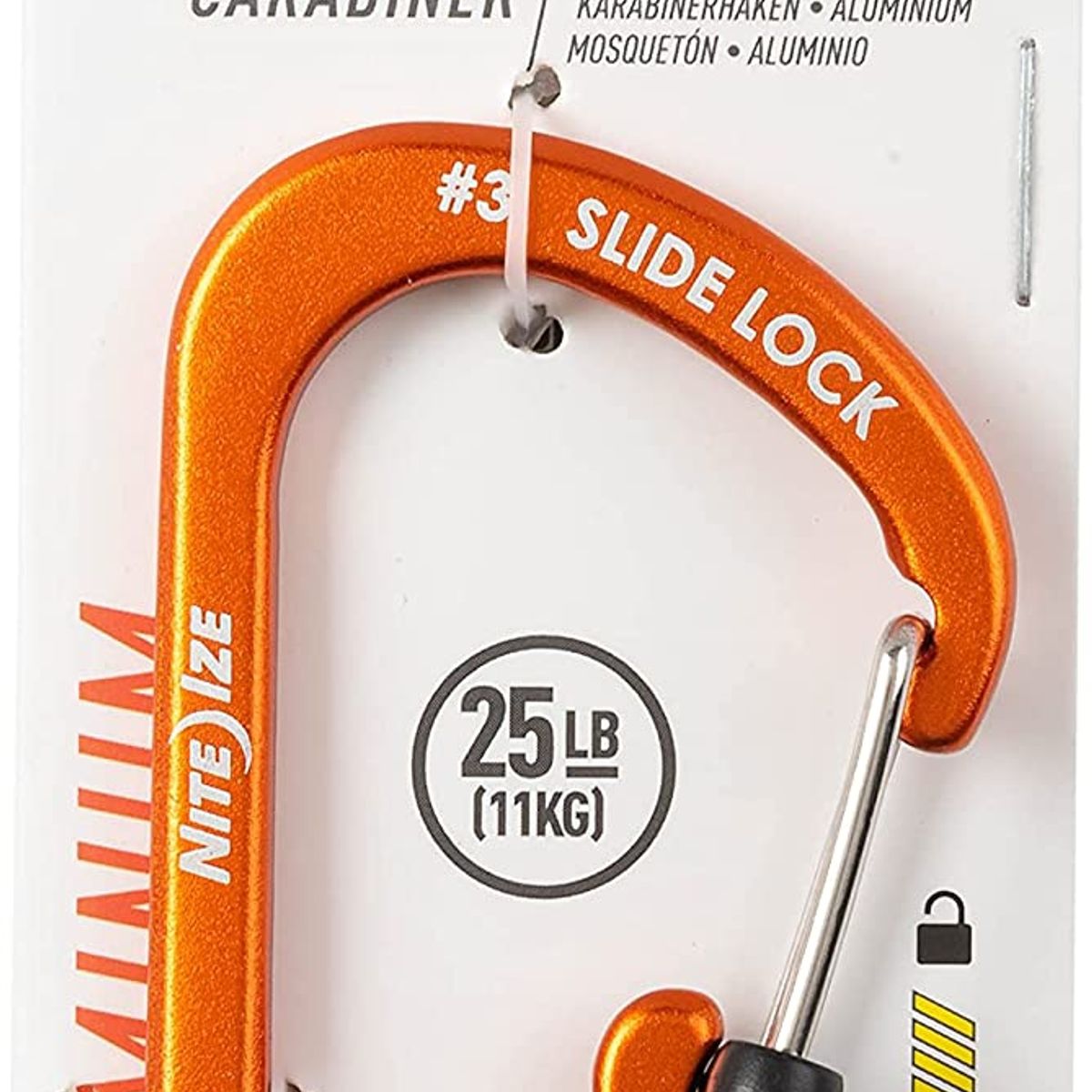 NITE IZE - Mosquetón SLIDELOCK límite 11 kg Nite ize