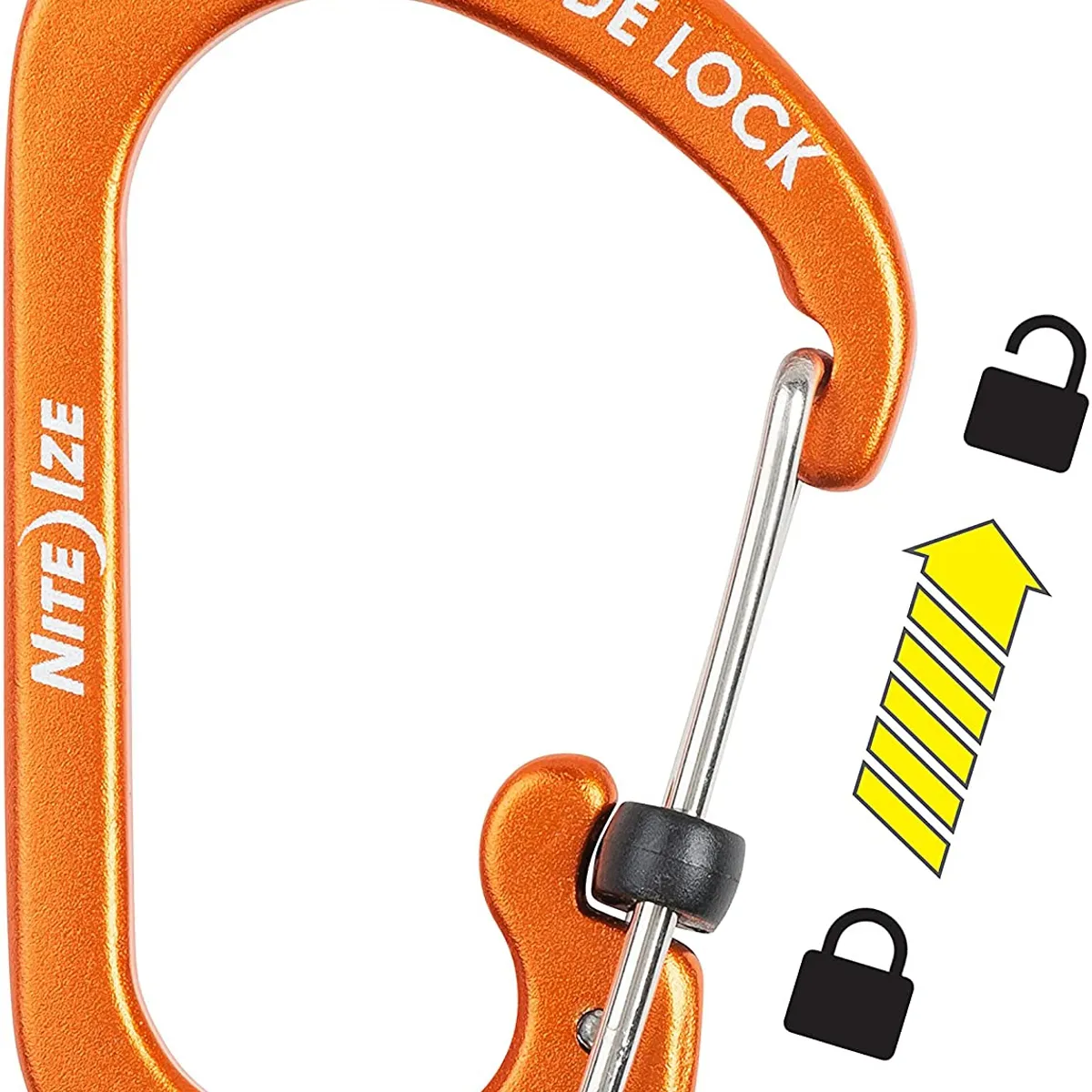 NITE IZE - Mosquetón SLIDELOCK límite 11 kg Nite ize
