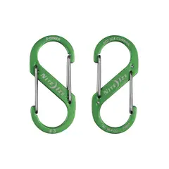 NITE IZE - Mosquetón Dual S-BINER verde