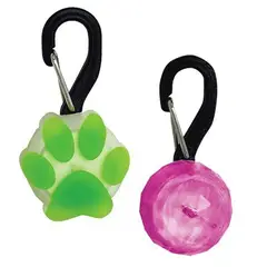 NITE IZE - Collar de seguridad rosa para mascotas