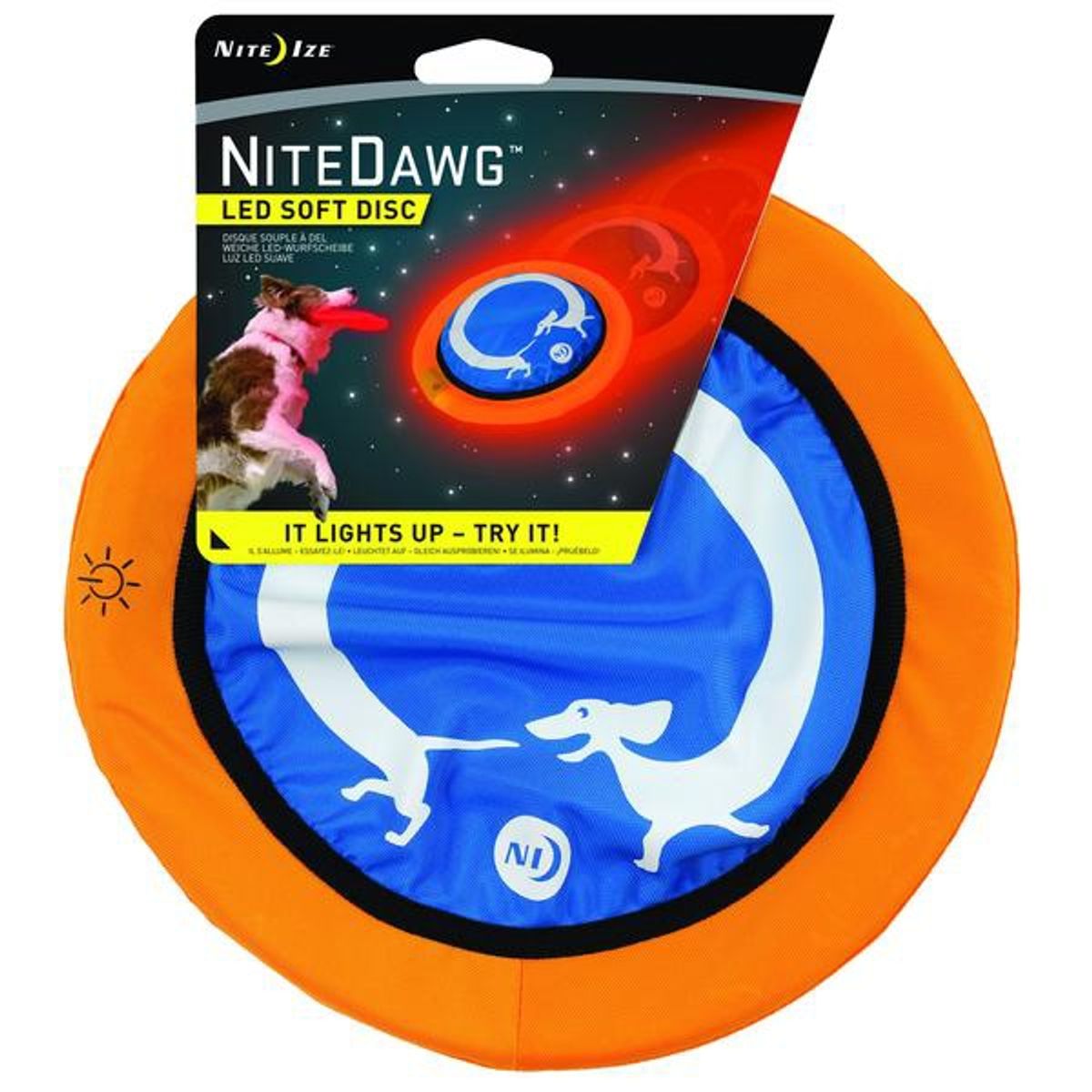 NITE IZE - Frisbee LED para mascotas Nite ize