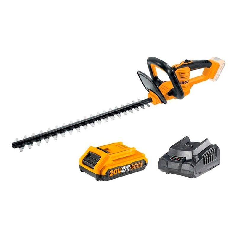 INGCO - Cortasetos Inalambrico 20v  Bateria  Cargador Chtli20461