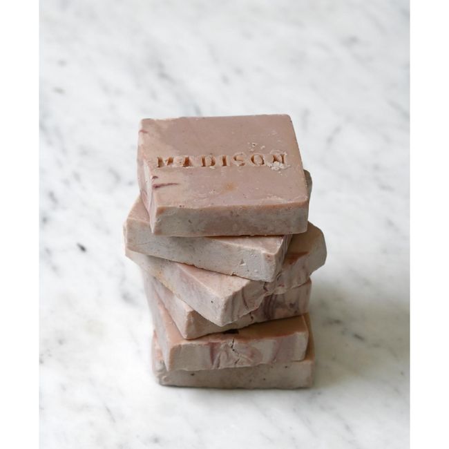 MADISON - Jabón En barra 100 Grms Negro Madison - Rosa